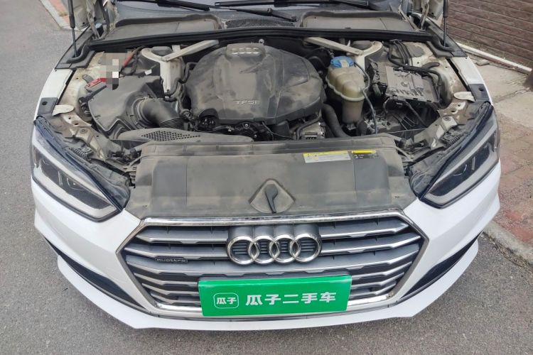 Used Audi A5 2017 Coupe 45 TFSI quattro Sport Edition Engine Bay