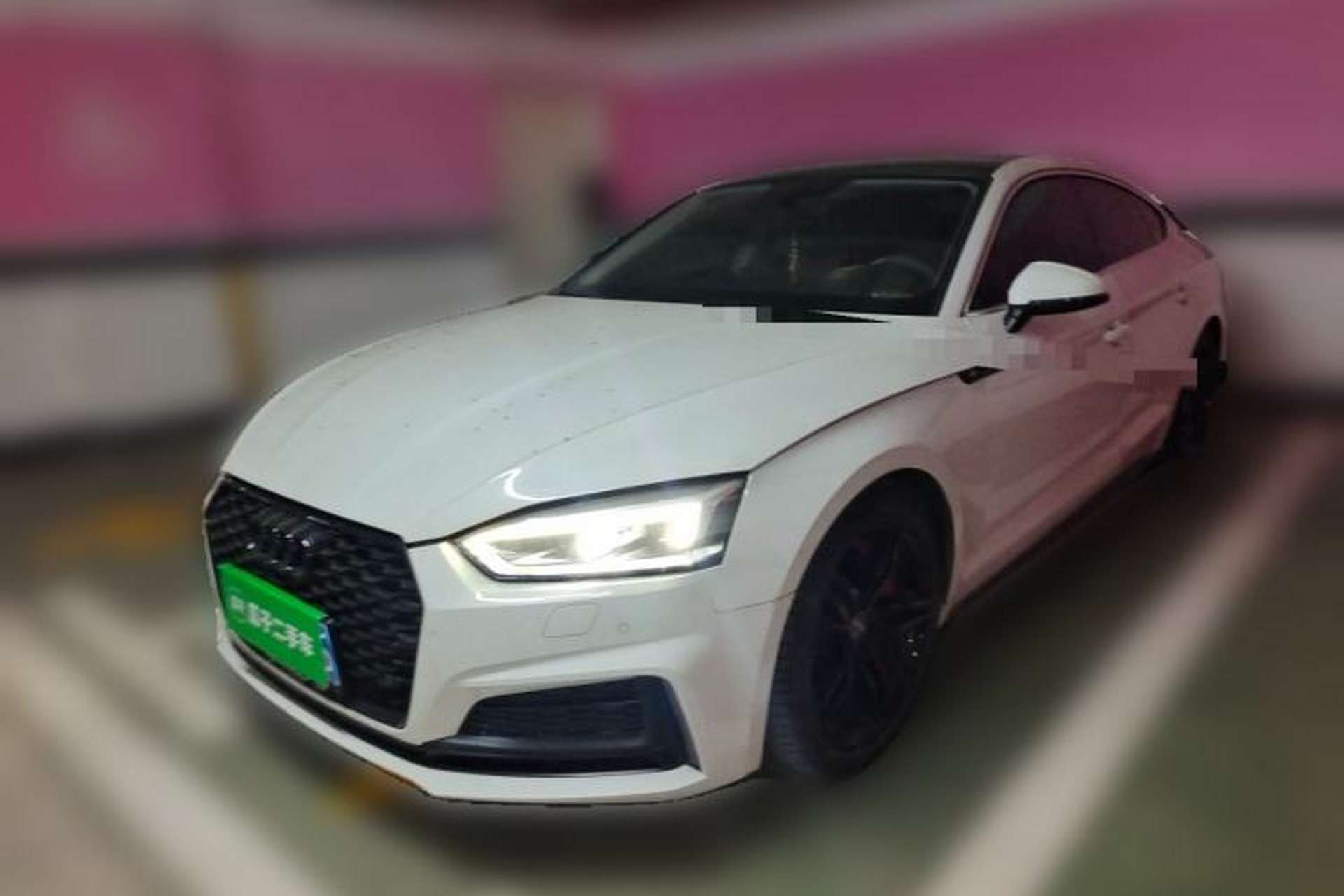 Used Audi A5 2017 Sportback 45 TFSI quattro Sport Model Front Left 45 Deg