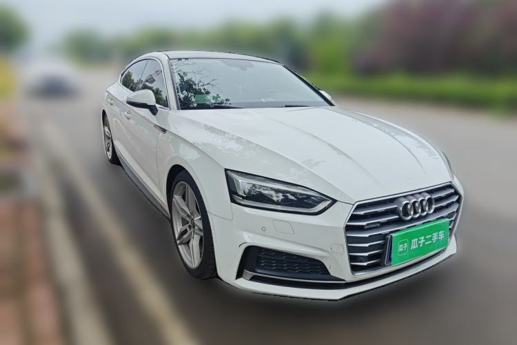 Used Audi A5 2017 Sportback 45 TFSI quattro Sport Model Front Right 45 Deg