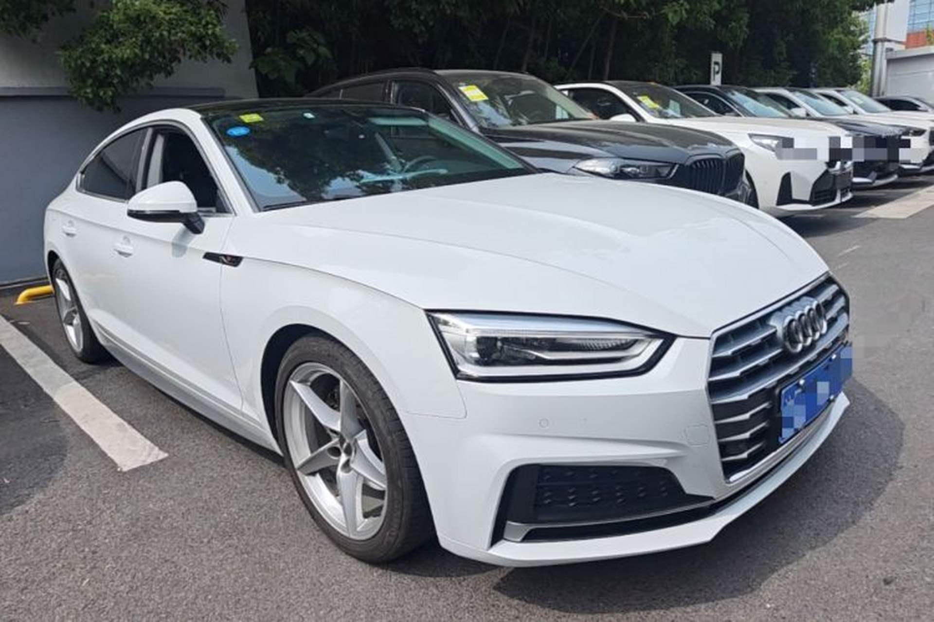 Used Audi A5 2017 Sportback 40 TFSI Fashion Model Front Right 45 Deg