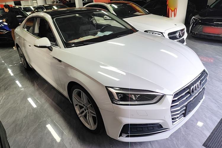 Used Audi A5 2017 Coupe 45 TFSI quattro Sport Edition Front Right 45 Deg