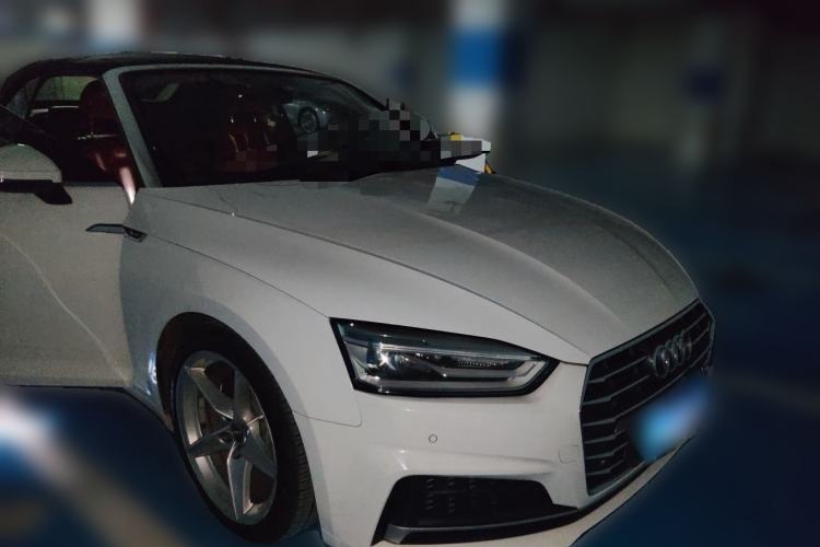 Used Audi A5 2017 Cabriolet 40 TFSI Fashion Model Front Right 45 Deg