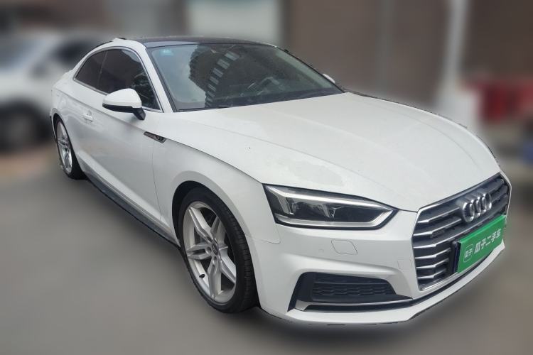 Used Audi A5 2017 Coupe 45 TFSI quattro Sport Edition Front Right 45 Deg