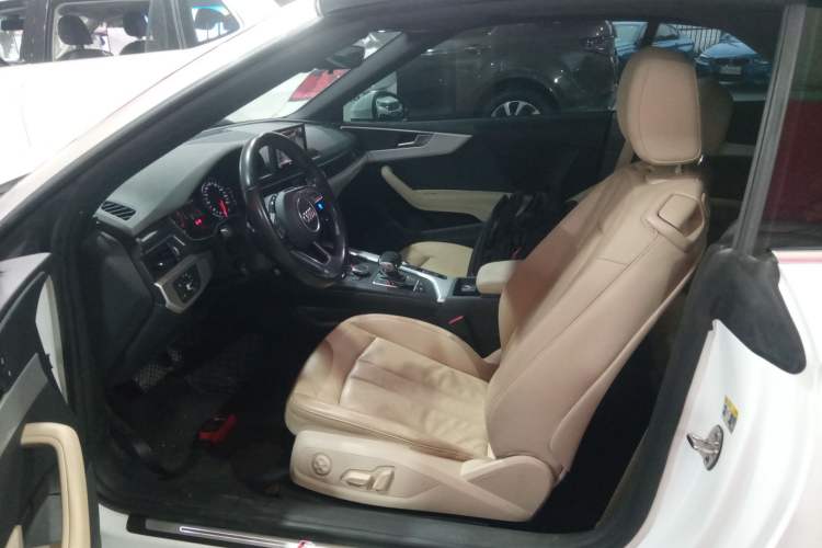 Used Audi A5 2017 Cabriolet 40 TFSI Fashion Model Left Front Seat