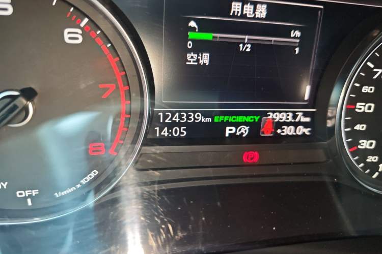 Used Audi A5 2017 Coupe 40 TFSI Fashion Model Odometer Close Up