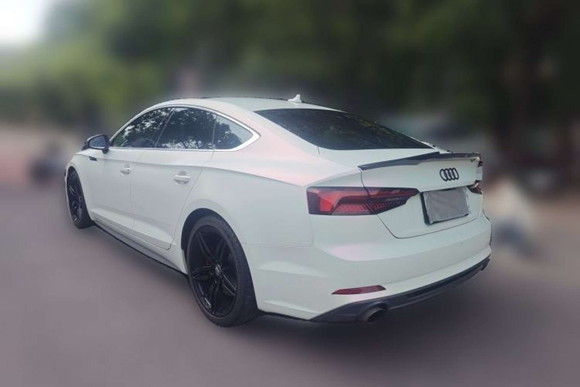 Used Audi A5 2017 Sportback 45 TFSI quattro Sport Model Rear Left 45 Deg