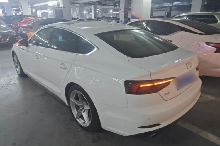 Used Audi A5 2017 Sportback 40 TFSI Fashion Model Rear Left 45 Deg
