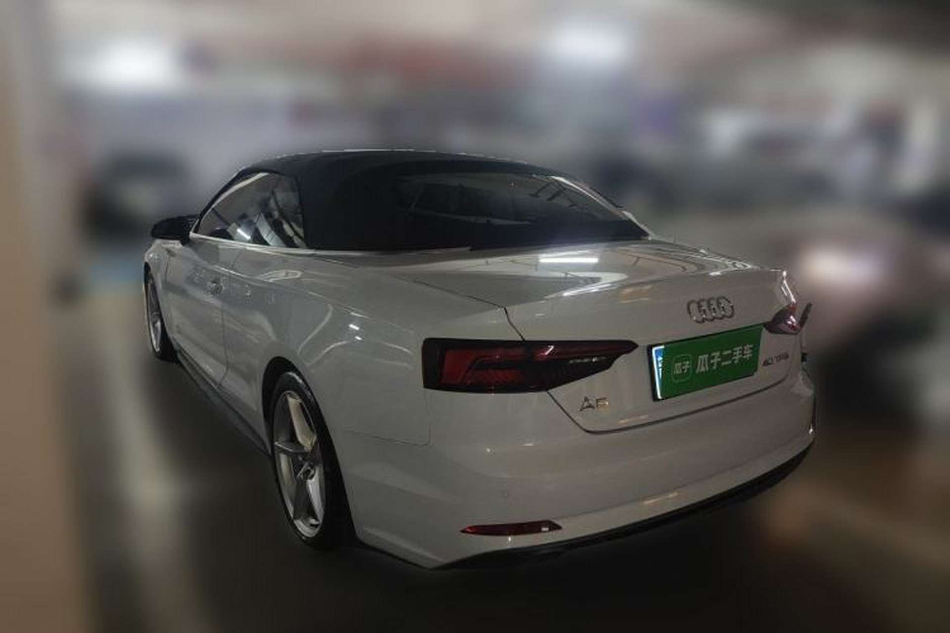 Used Audi A5 2017 Cabriolet 40 TFSI Fashion Model Rear Left 45 Deg