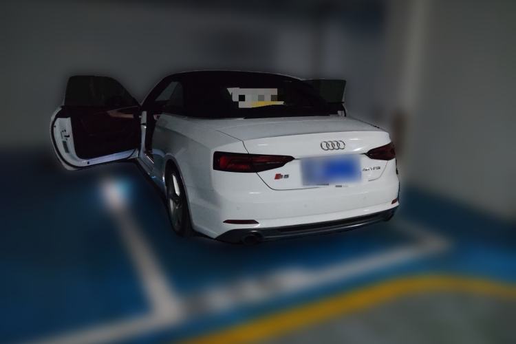 Used Audi A5 2017 Cabriolet 40 TFSI Fashion Model Rear Left 45 Deg