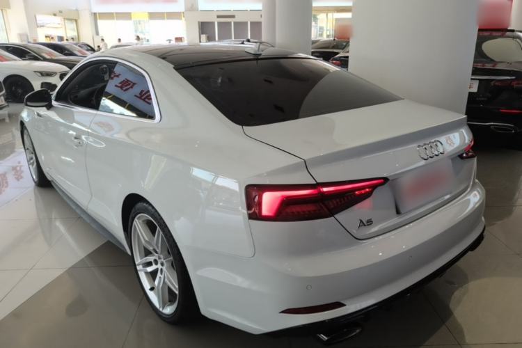 Used Audi A5 2017 Coupe 45 TFSI quattro Sport Edition Rear Left 45 Deg