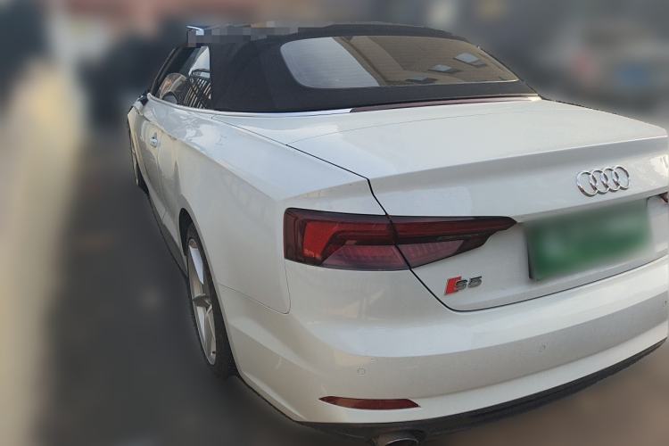 Used Audi A5 2017 Cabriolet 40 TFSI Fashion Model Rear Left 45 Deg