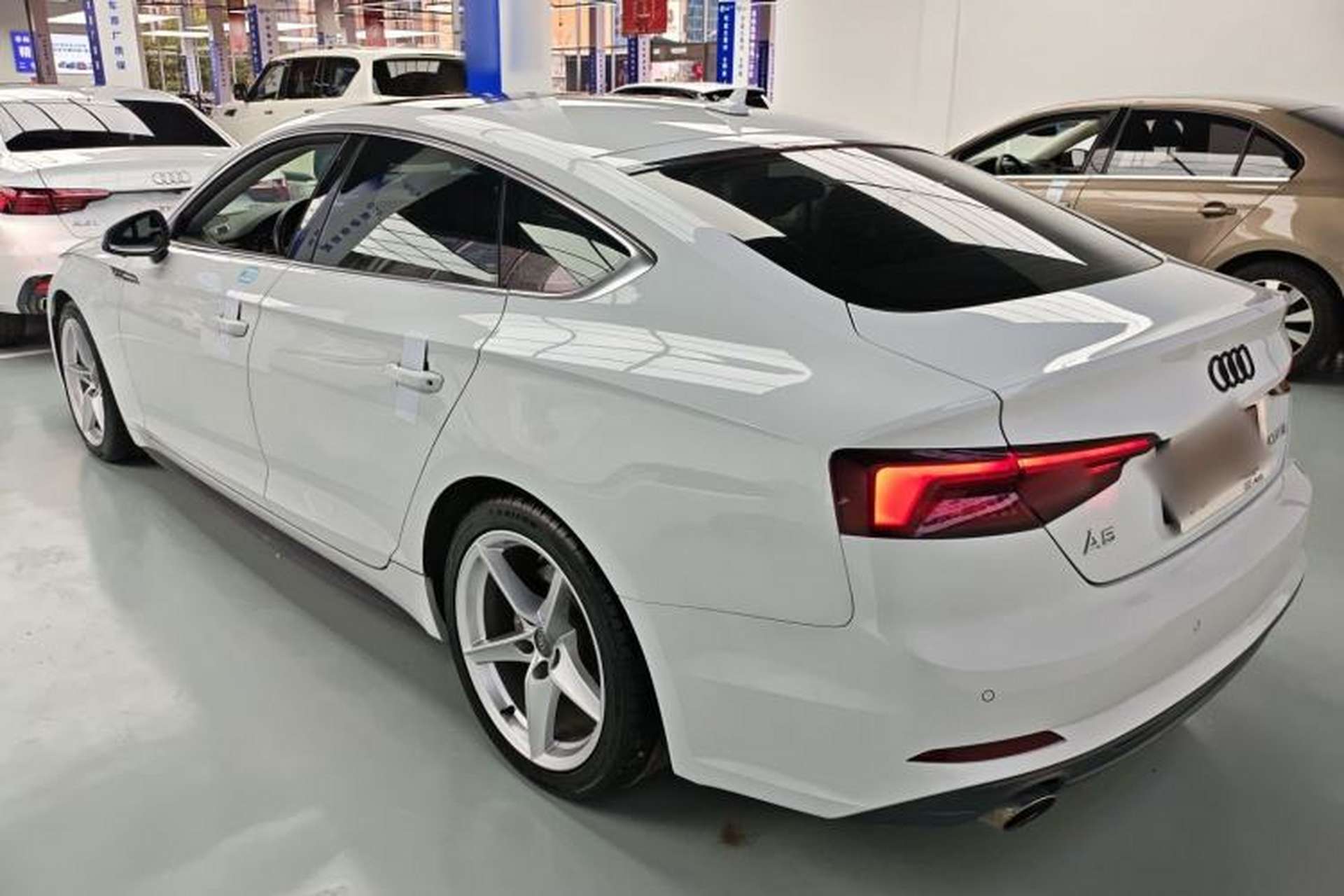 Used Audi A5 2017 Sportback 40 TFSI Fashion Model Rear Left 45 Deg