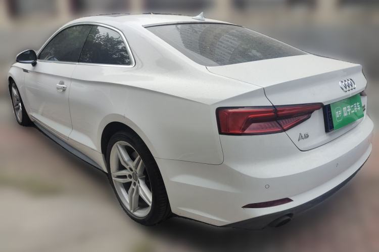 Used Audi A5 2017 Coupe 45 TFSI quattro Sport Edition Rear Left 45 Deg