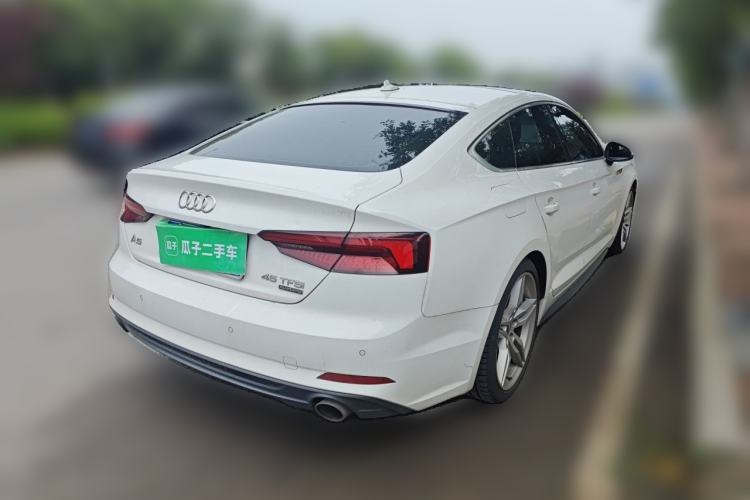 Used Audi A5 2017 Sportback 45 TFSI quattro Sport Model Rear Right 45 Deg