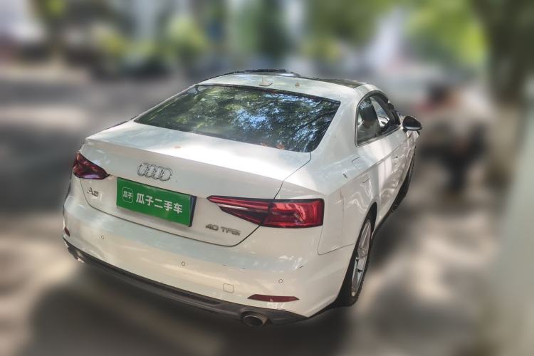 Used Audi A5 2017 Coupe 40 TFSI Fashion Model Rear Right 45 Deg