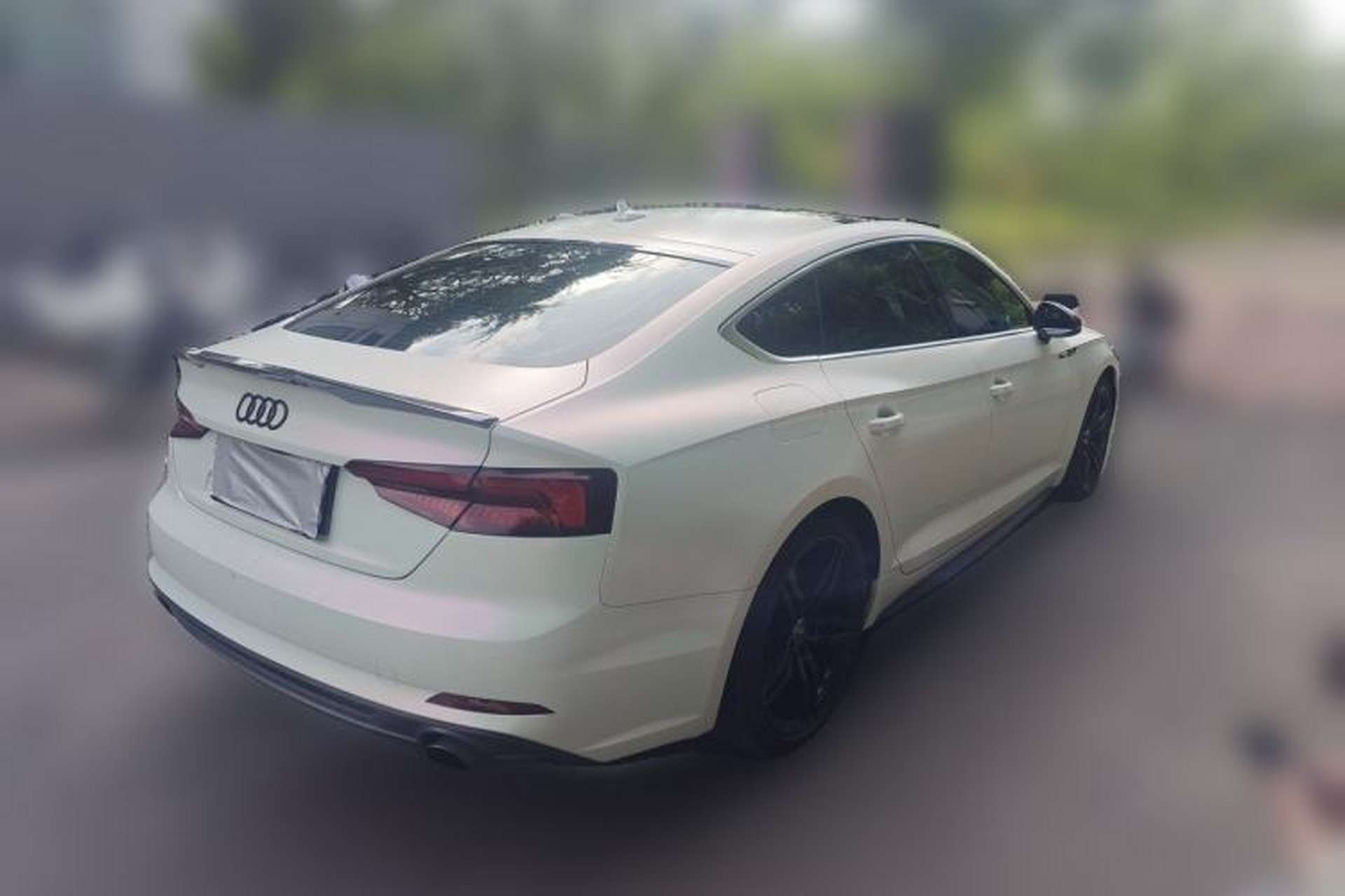 Used Audi A5 2017 Sportback 45 TFSI quattro Sport Model Rear Right 45 Deg