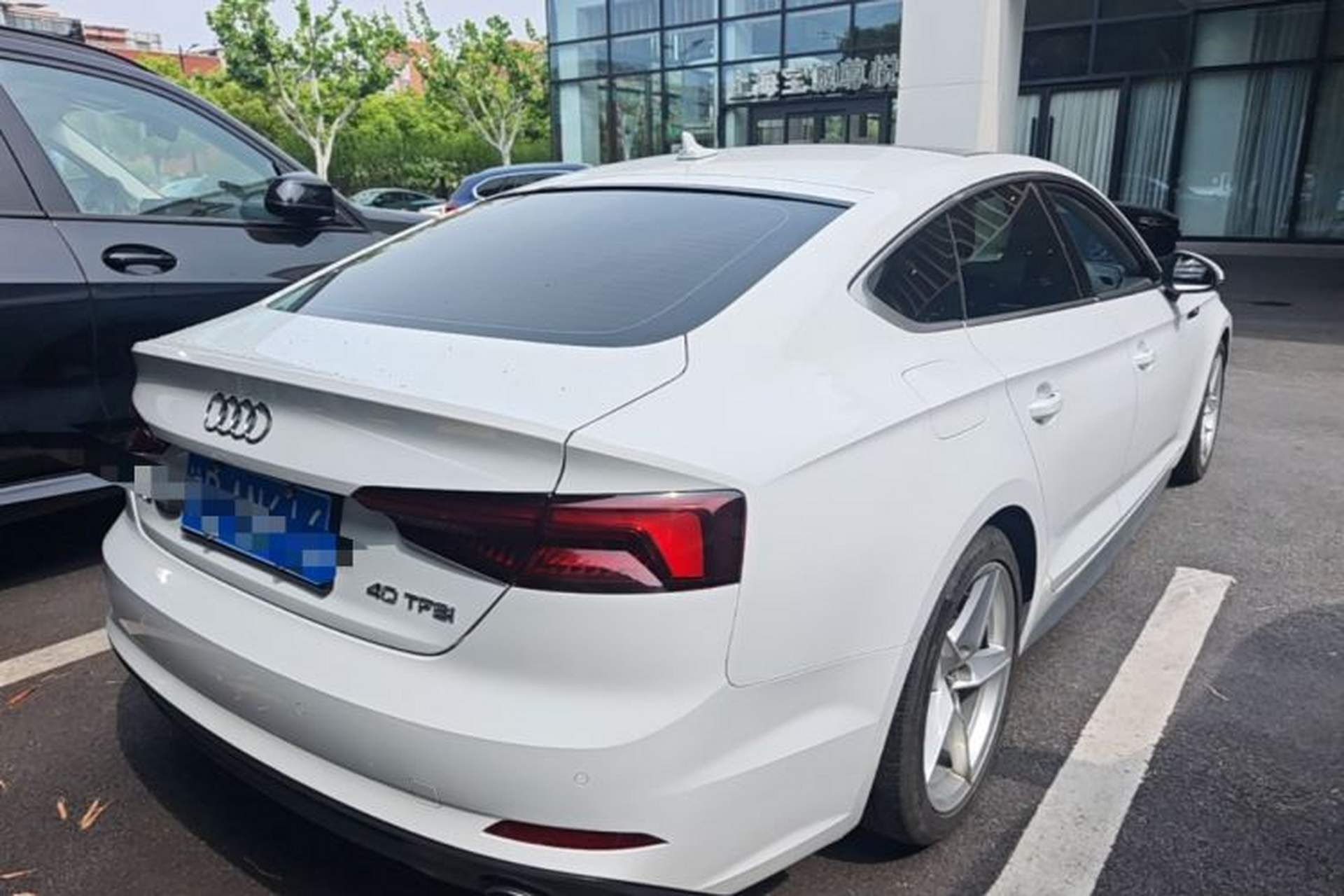 Used Audi A5 2017 Sportback 40 TFSI Fashion Model Rear Right 45 Deg