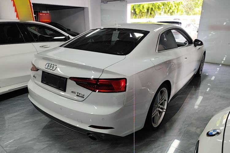 Used Audi A5 2017 Coupe 45 TFSI quattro Sport Edition Rear Right 45 Deg