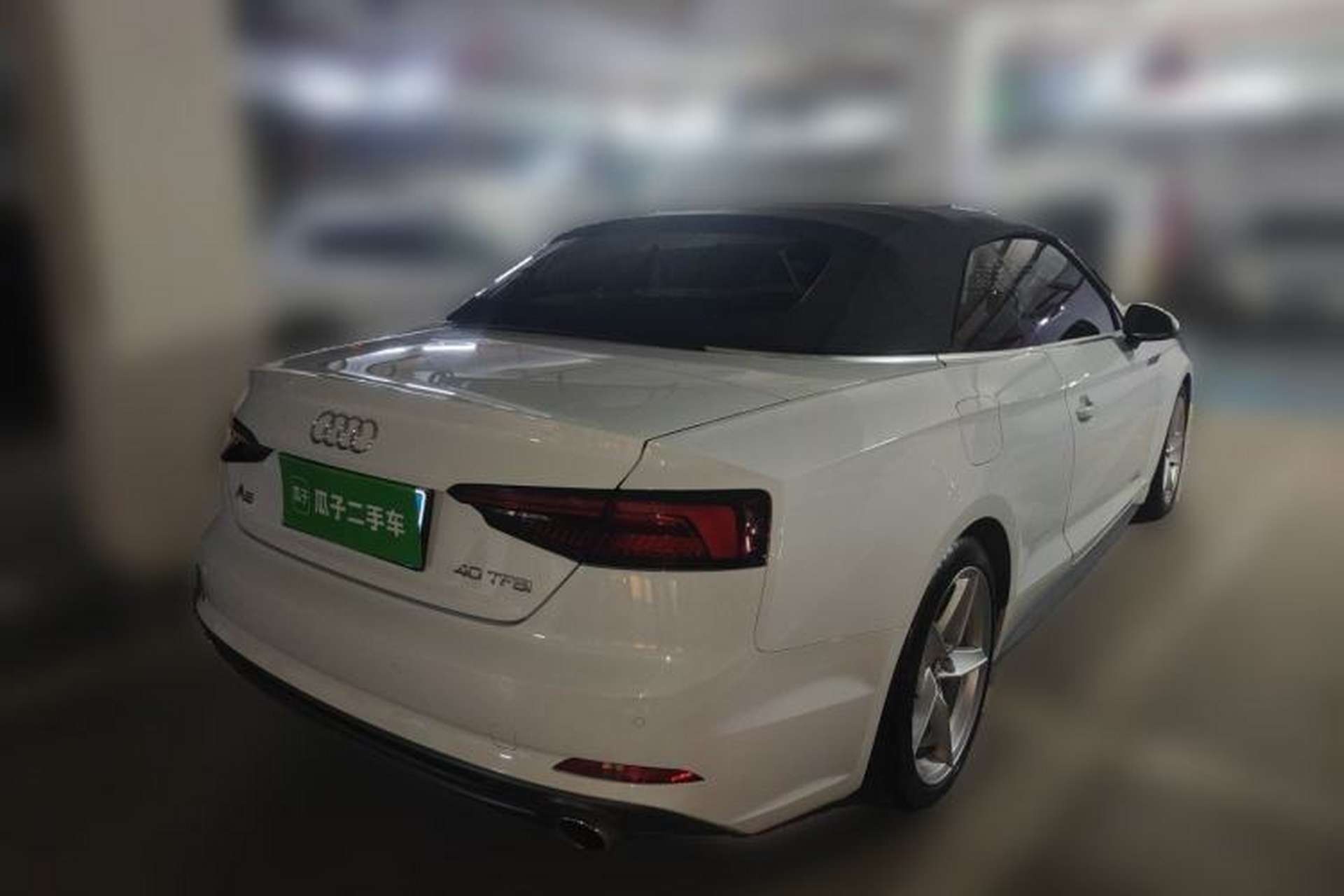 Used Audi A5 2017 Cabriolet 40 TFSI Fashion Model Rear Right 45 Deg