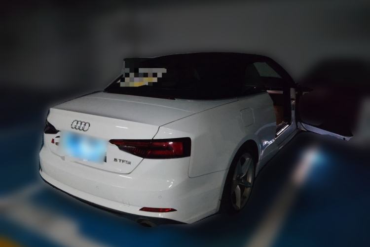 Used Audi A5 2017 Cabriolet 40 TFSI Fashion Model Rear Right 45 Deg
