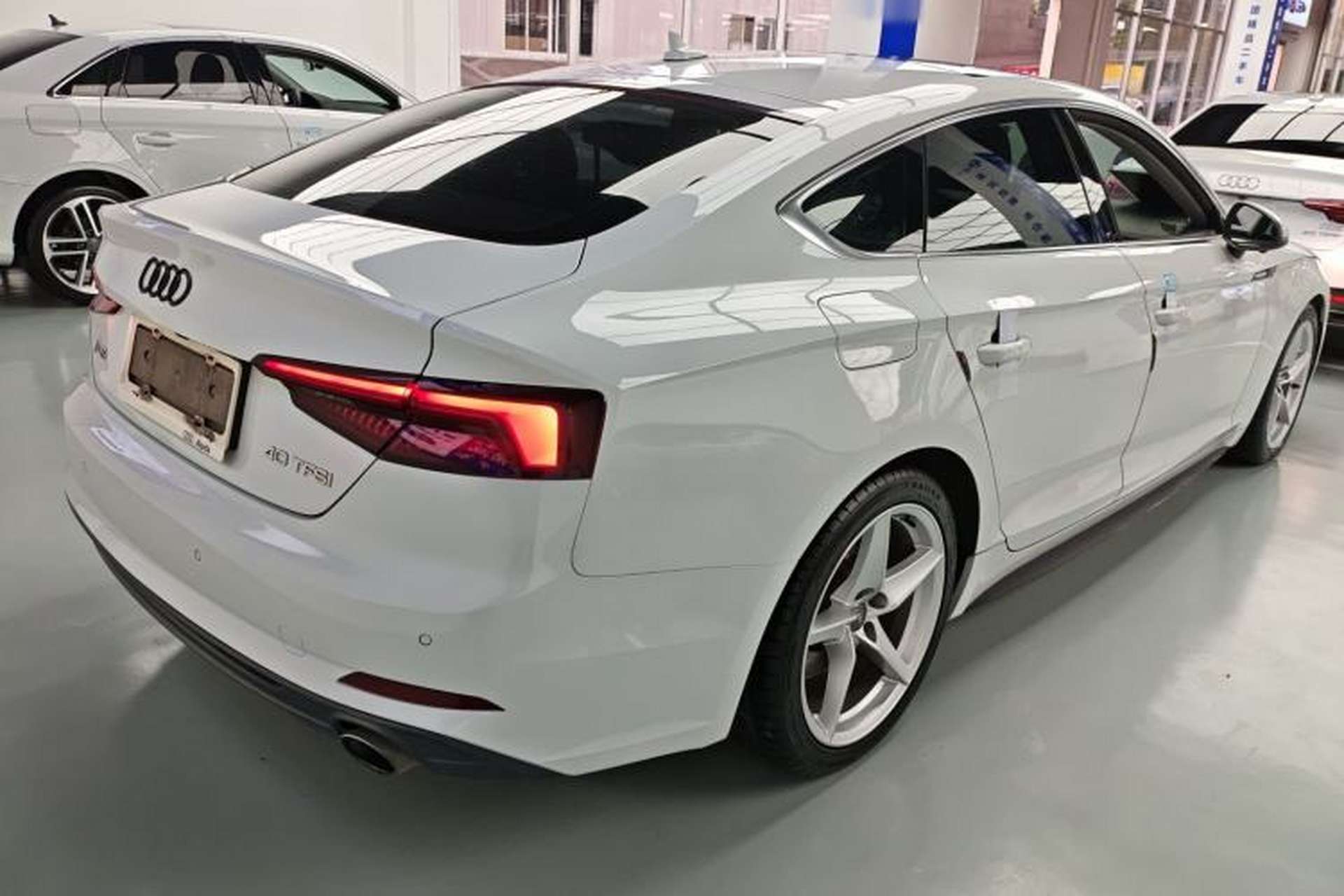 Used Audi A5 2017 Sportback 40 TFSI Fashion Model Rear Right 45 Deg