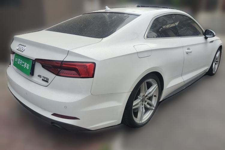Used Audi A5 2017 Coupe 45 TFSI quattro Sport Edition Rear Right 45 Deg