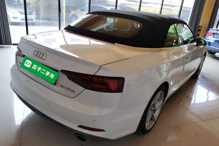 Used Audi A5 2017 Cabriolet 40 TFSI Fashion Model Rear Right 45 Deg