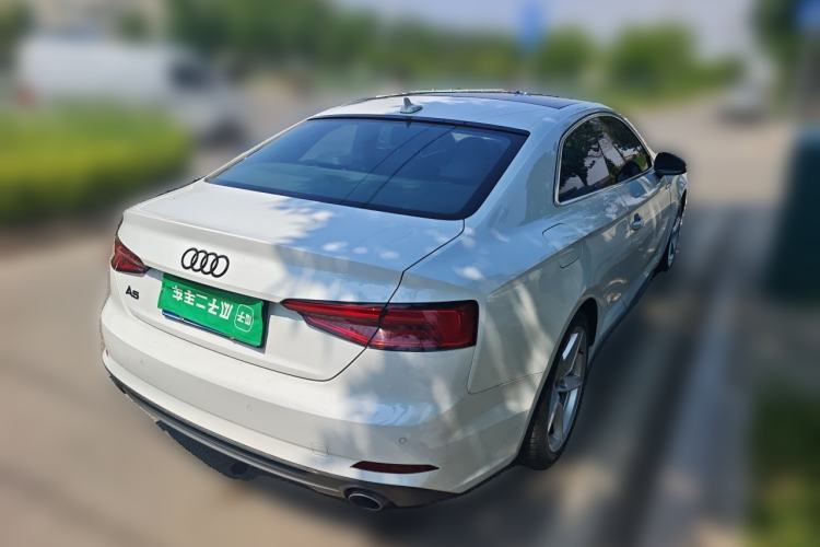 Used Audi A5 2017 Coupe 40 TFSI Fashion Model Rear Right 45 Deg