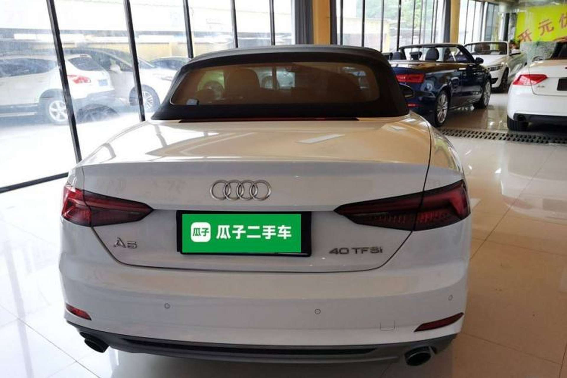 Used Audi A5 2017 Cabriolet 40 TFSI Fashion Model Rear