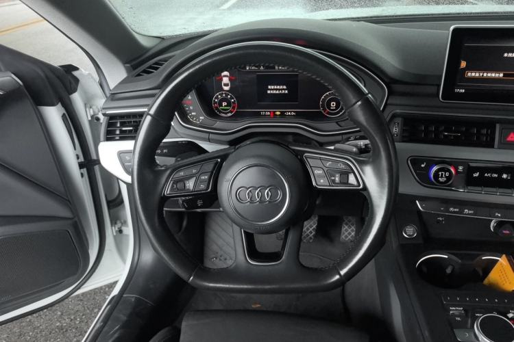 Used Audi A5 2017 Coupe 45 TFSI quattro Sport Edition Steering Wheel