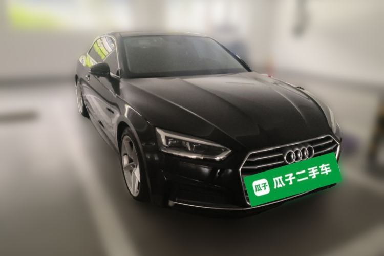 Used Audi A5 2019 Coupe 40 TFSI Fashion Edition China V Emission Standard Front Right 45 Deg