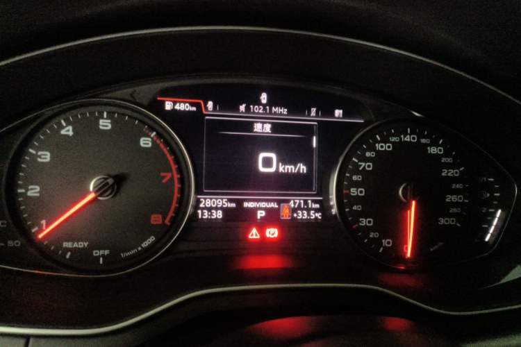 Used Audi A5 2019 Coupe 40 TFSI Fashion Edition China V Emission Standard Instrument Cluster