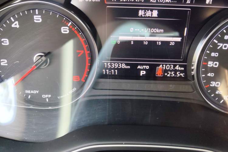 Used Audi A5 2019 Sportback 40 TFSI Fashion Model Odometer Close Up