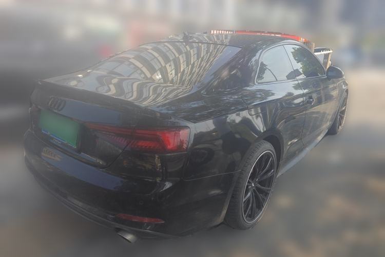 Used Audi A5 2019 Coupe 45 TFSI quattro Sport Edition China V standard Rear Right 45 Deg