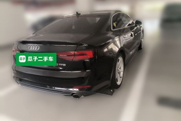 Used Audi A5 2019 Coupe 40 TFSI Fashion Edition China V Emission Standard Rear Right 45 Deg