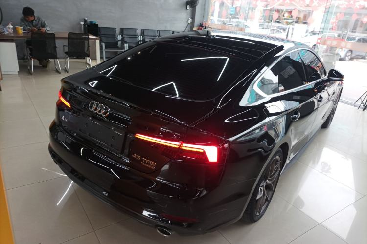 Used Audi A5 2019 Sportback 40 TFSI Fashion Model Rear Right 45 Deg