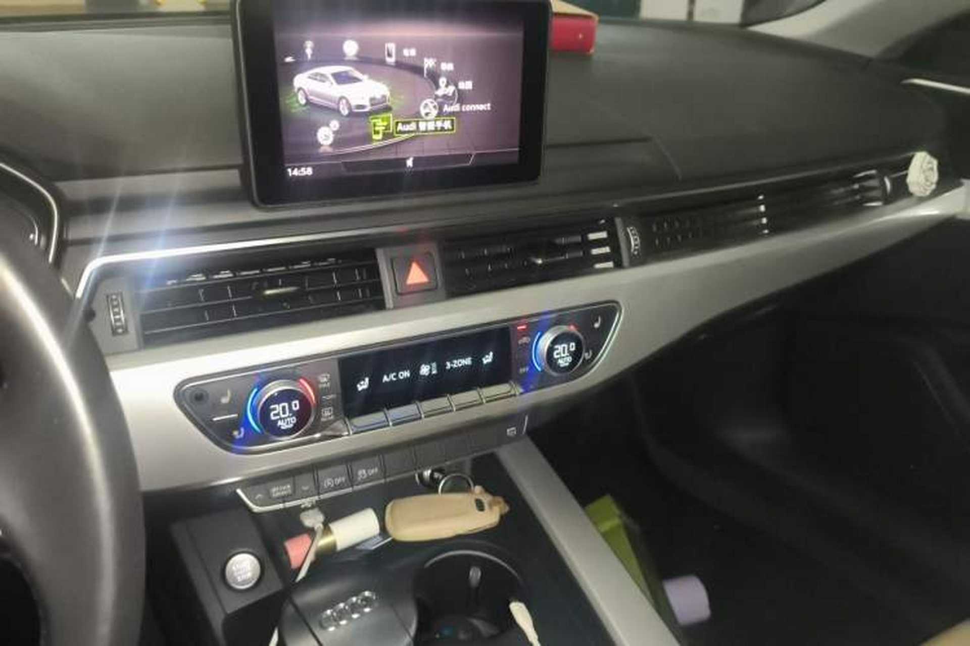 Used Audi A5 2019 Coupe 40 TFSI Fashion Edition China V Emission Standard Audio And AC Panel
