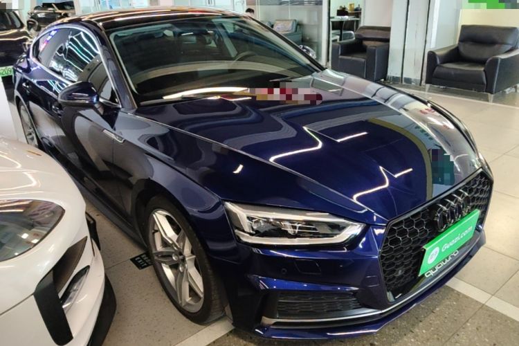 Used Audi A5 2019 Sportback 45 TFSI quattro Sport Model Front Right 45 Deg