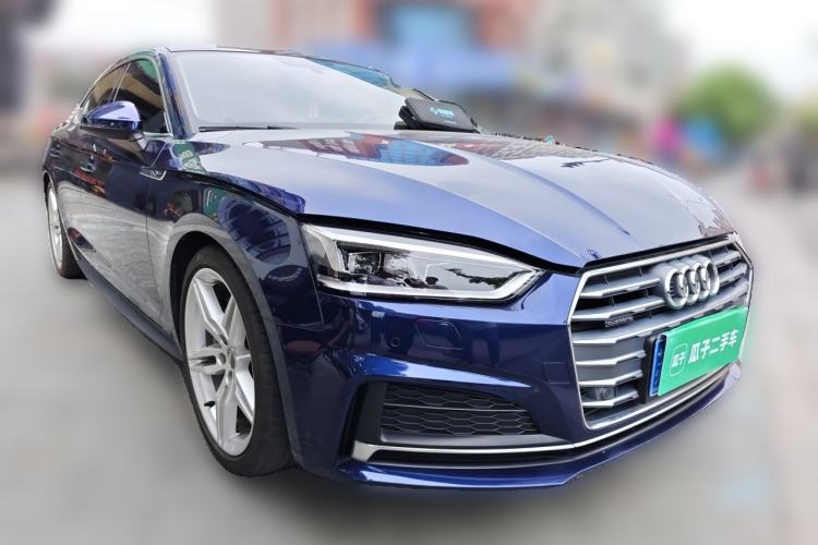 Used Audi A5 2019 Sportback 45 TFSI quattro Sport Model Front Right 45 Deg