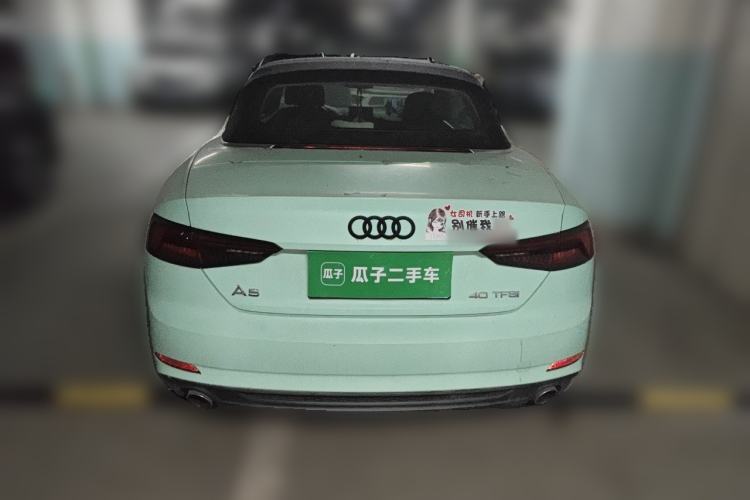 Used Audi A5 2019 Cabriolet 40 TFSI Fashion Edition China V Rear