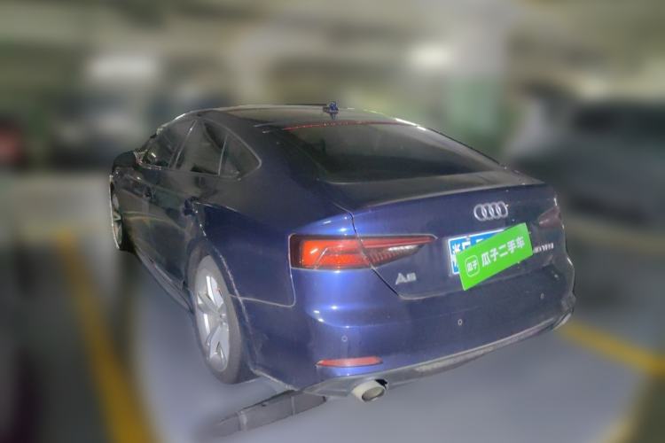 Used Audi A5 2019 Sportback 40 TFSI Fashion Model Rear Left 45 Deg