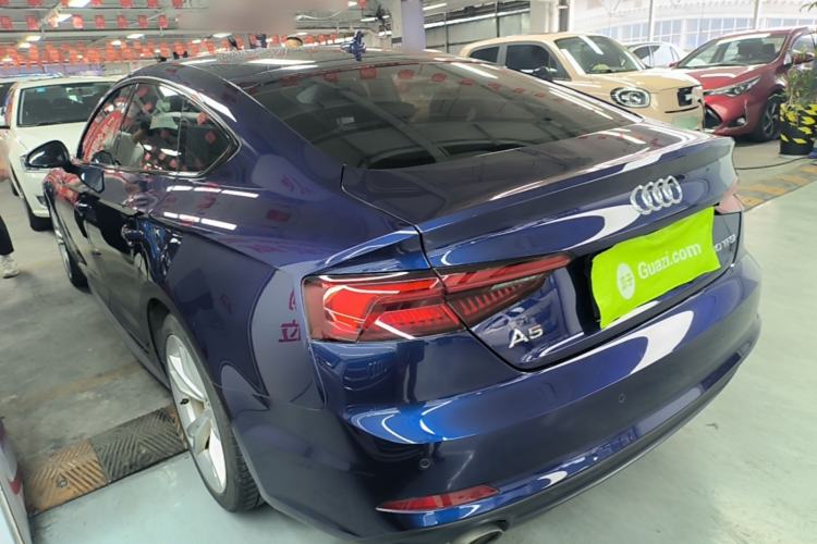 Used Audi A5 2019 Sportback 40 TFSI Fashion Model Rear Left 45 Deg