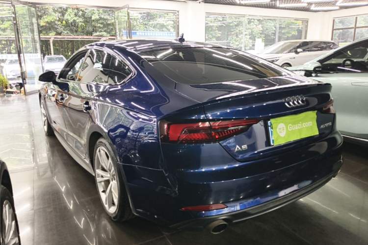Used Audi A5 2019 Sportback 40 TFSI Fashion Model Rear Left 45 Deg