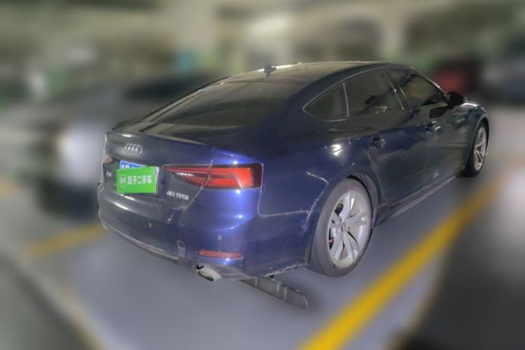 Used Audi A5 2019 Sportback 40 TFSI Fashion Model Rear Right 45 Deg
