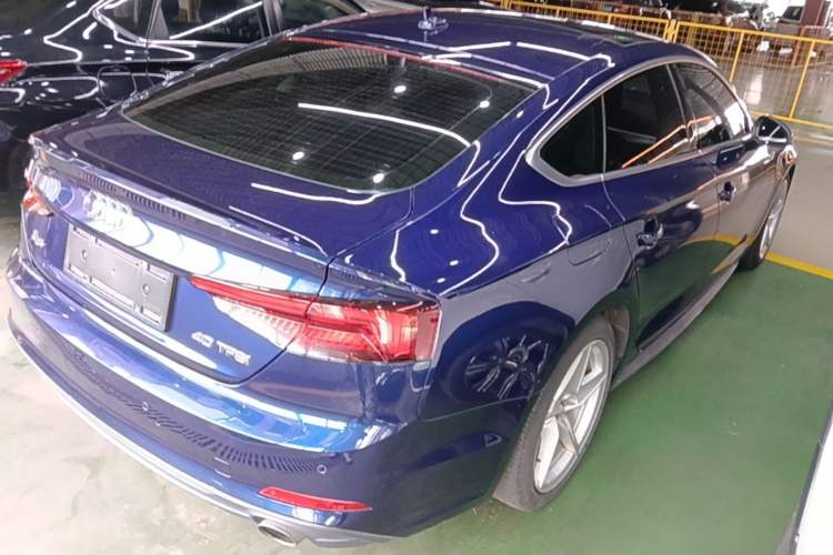Used Audi A5 2019 Sportback 40 TFSI Fashion Model Rear Right 45 Deg