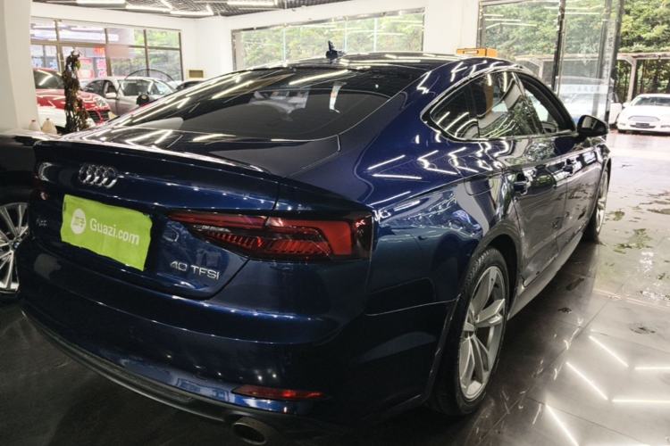 Used Audi A5 2019 Sportback 40 TFSI Fashion Model Rear Right 45 Deg