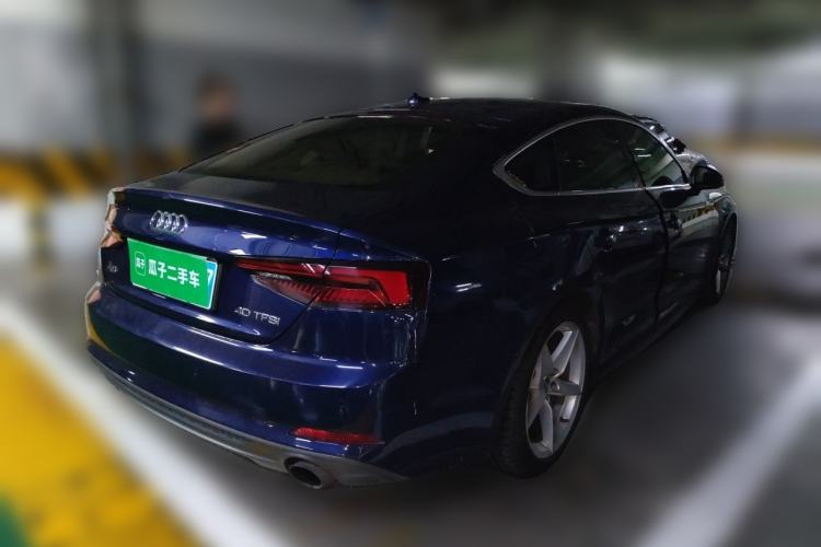 Used Audi A5 2019 Sportback 40 TFSI Fashion Model Rear Right 45 Deg