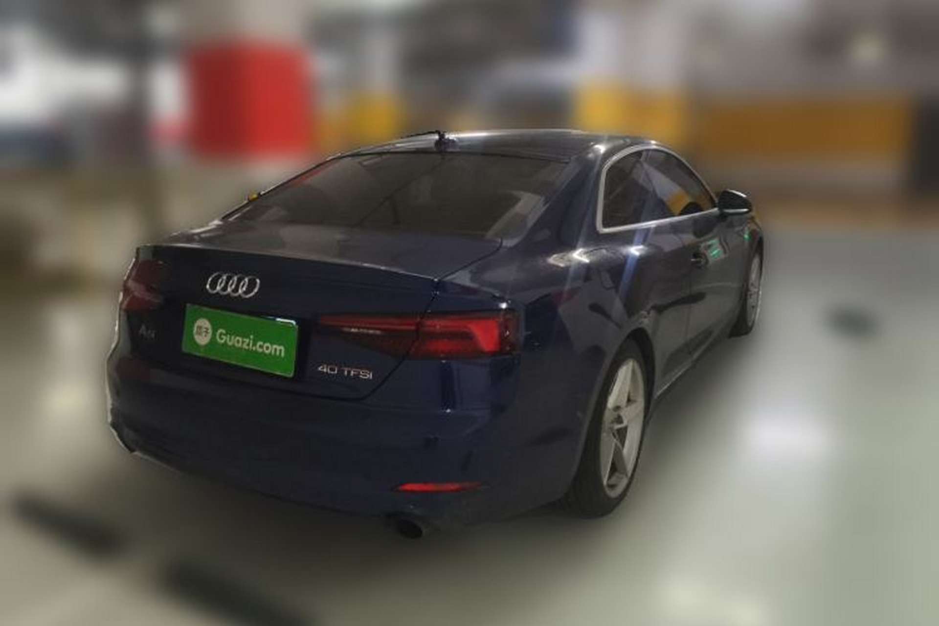 Used Audi A5 2019 Coupe 40 TFSI Fashion Edition China V Emission Standard Rear Right 45 Deg