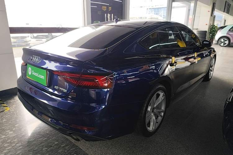 Used Audi A5 2019 Sportback 40 TFSI Fashion Model Rear Right 45 Deg