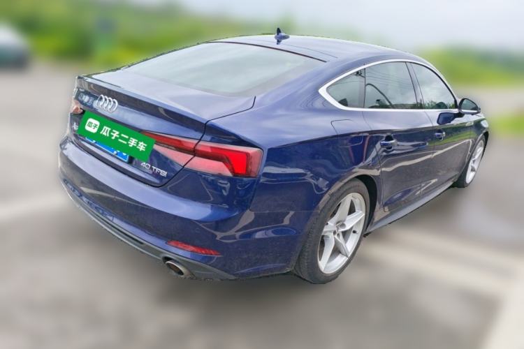 Used Audi A5 2019 Sportback 40 TFSI Fashion Model Rear Right 45 Deg